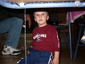 Trey under the table
